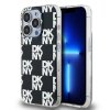 DKNY DKHCP15XHDLCEK iPhone 15 Pro Max 6.7  czarny/black hardcase IML Checkered Mono Pattern
